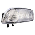 RH HEADLAMP ASSY COMPOSITE; W/BRIGHT BEZEL; S10 9804