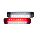 LED COMB FOG/REV RECT CLR LENS MV