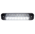 LED COMB FOG/REV RECT CLR LENS MV