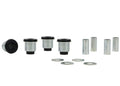 Control arm - upper bushing 4 Shell Bushings 4 Tubes 4 Washers Install Guide Grease