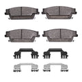 DFC 04-11 Cadillac SRX Rear 5000 Advanced Low Metallic Brake Pads and Hardware Kit