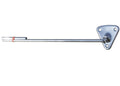 6772 CHEVY/GMC C10/C15 BROTHERS TRUCKS SUNVISOR BRACKET CHROME