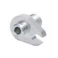 Chrome Hemi Compressor Block Fitting #8 Strait