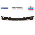 CAPA 1821 VOLKSWAGON TIGUAN STANDARD STYLE FRT ABSORBER