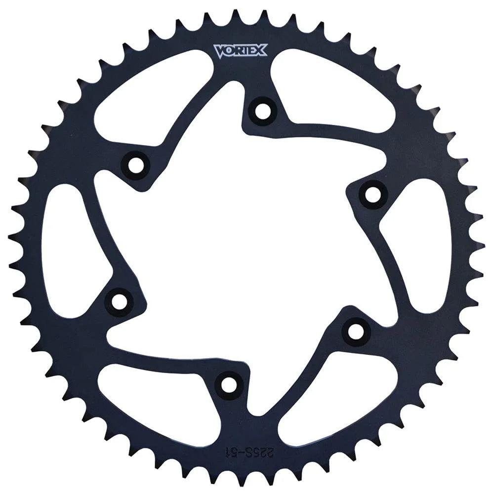 Vortex Racing Steel Rear Sprocket 530 40 Tooth- Black
