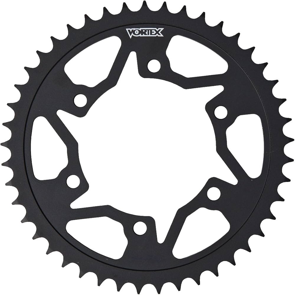 Vortex Racing Steel Rear Sprocket 525 45 Tooth- Black