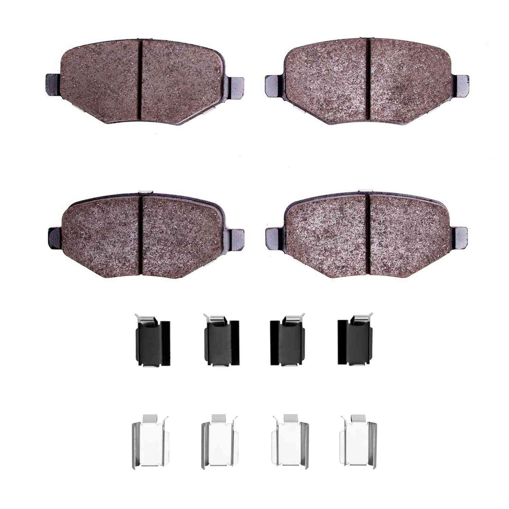 R1 09-19 Ford Explorer Rear Optimum OE Brake Pads & Hardware Kit