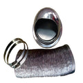 OUTSIDE VENT KIT - STAINLESS STEEL