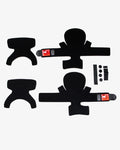 EVS Axis Liner Kit Pair (2 Liners/Velcro) Black - Small