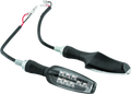 BikeMaster 8 Led Turn Signals Pair - Black