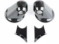 Rugged Ridge Mirror Arm Covers Black Paintable 07-18 Jeep Wrangler JK