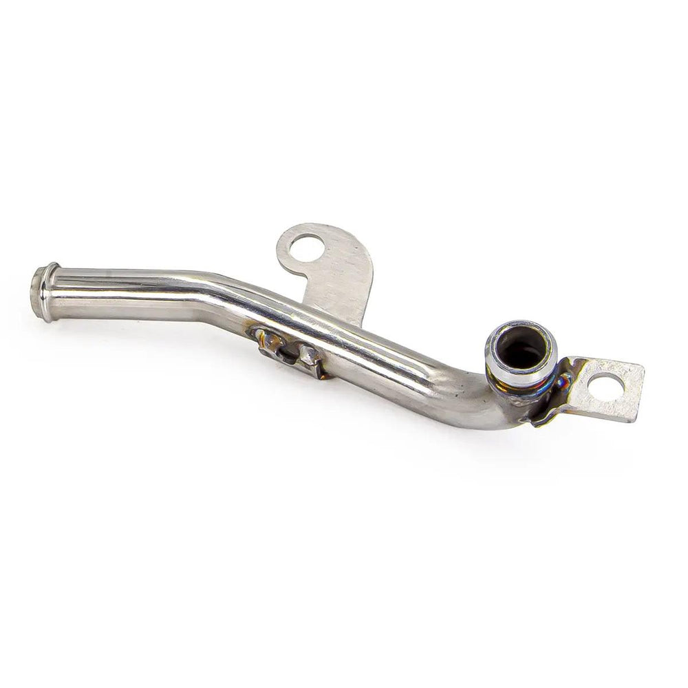 304 Stainless Steel Coolant Reroute Tube (OEM bend thermostat to EGR) - 2004.5-2007 GM 6.6L Duramax