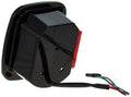 Tail Light Assembly Left Black Fits The Driver Side Of 81-83 CJ5 And 81-86 CJ7 / CJ8 Scrambler OMIX