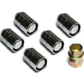 Rugged Ridge Wheel Lock Nut Set 24 Black M14-1.5