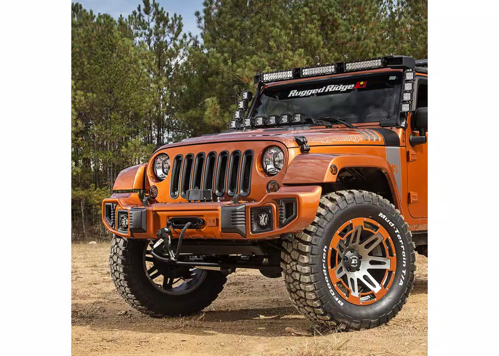 ~(0.4 lbs. 5X4X4)~ Elite Euro Guard Kit Turn Signal Side Marker 07-18 Jeep Wrangler JK