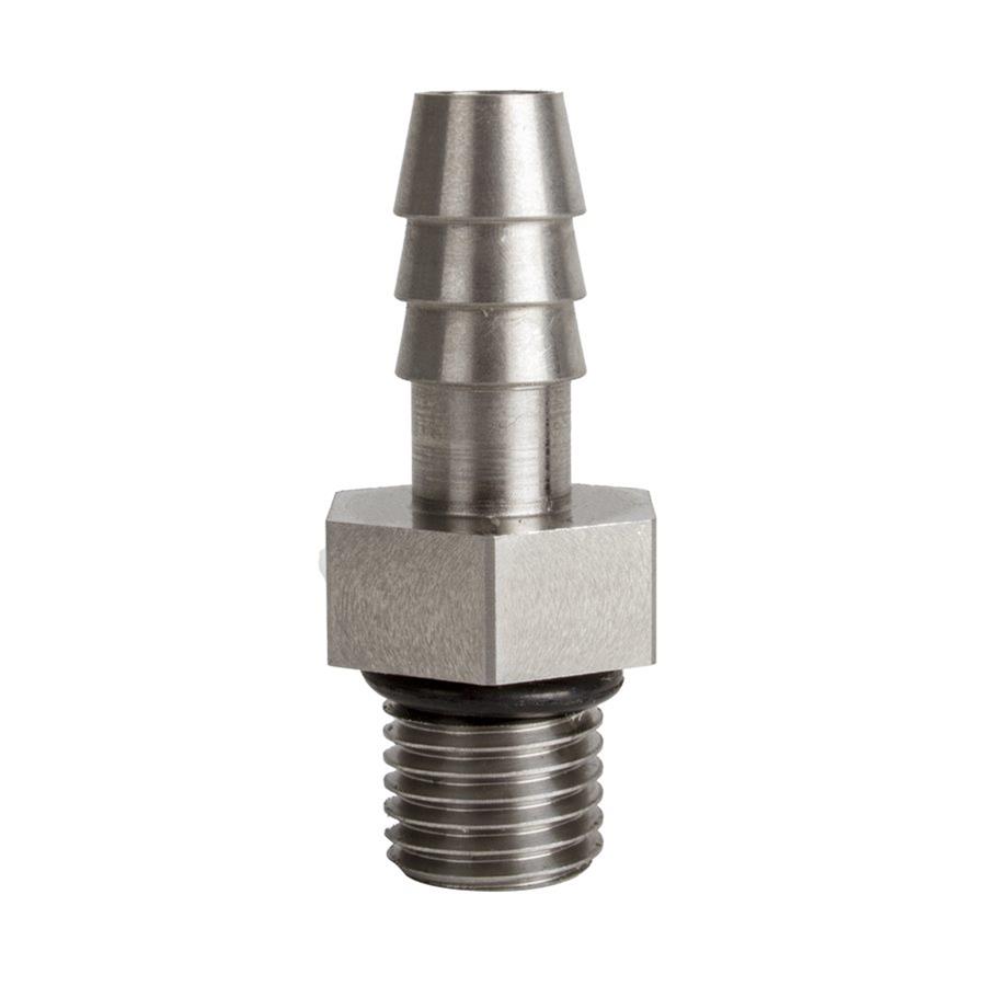 CLUTCH FLUID RES FITTING SS 3/8 BAR