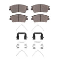 R1 17-22 Kia Sportage (Usa/Canada) Front Semi Met Brake Pads and Hardware Kit