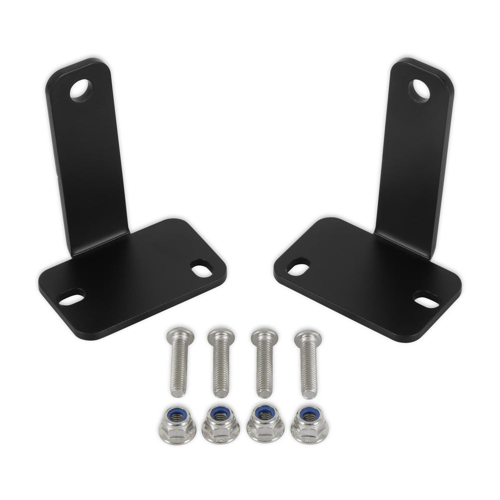 21C BRONCO STANDARD BUMPER LED LIGHT MOUNTS FOR 20IN BAR FRONT STEEL BLACK