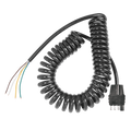 4WAY FLAT TRAILER END 11FT COILED CONNECTOR