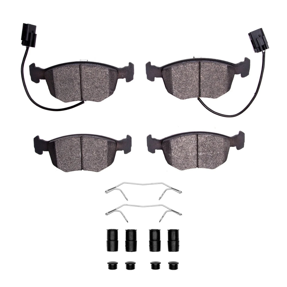 R1 98-99 Ford Contour Front Ceramic Pads & Hardware Kit