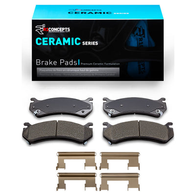 R1 1999-2013 Cadillac Escalade EXT Front/Rear R1 Ceramic Pads & Hardware Kit