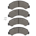 R1 97-99 Isuzu Nqr Front Semi Met Brake Pads