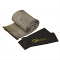 EXPANDABLE ID HEAT SHIELD SLEEVE FOR THAT REFLECTS AND DISSIPATES HEAT.