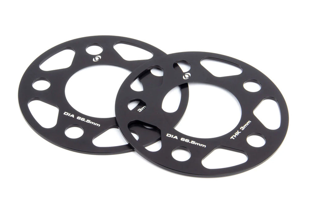 Wheel Spacer Kit, 66.5mm, 3mm Thick