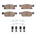 R1 19-24 Lincoln Nautilus Front Semi Met Brake Pads and Hardware Kit