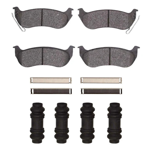 R1 06-10 Mercury Mountaineer Rear Optimum OE Brake Pads and Hardware Kit