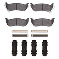 R1 06-10 Mercury Mountaineer Rear Optimum OE Brake Pads and Hardware Kit