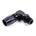 Fragola -6AN x 90 Degree Hose End x 1/2 NPT - Black