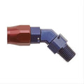 Fragola -6AN x 90 Degree Hose End x 1/2 NPT - Black