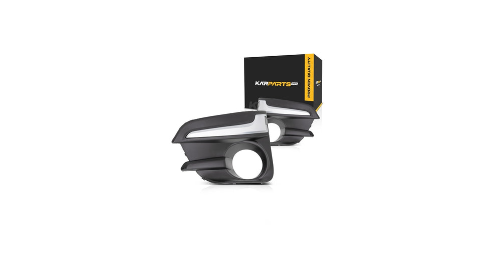 RH FRONT BUMPER INSERT; FOG LAMP BEZEL; W/FOG LAMPS; W/CHROME TRIM SUBARU IMPREZA SDN/WGN 1719