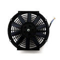BLOX Racing Electric Slim Fan - 12in 120W - Straight Blade Black - V2