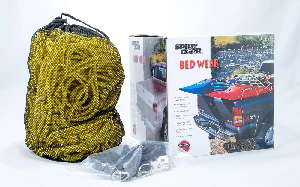 SPIDY GEAR BED WEB SMALL RED 60in x 48in to 84in x 66in