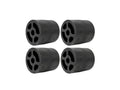 Daystar 3in Universal Body Lift Blocks - Tall 3in (75.mm) OD 2.95in (75.mm) ID 39/64 (15mm) - 4 Pack