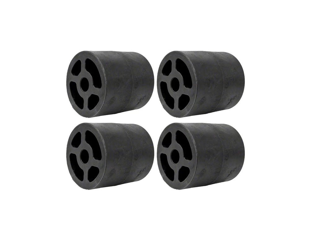 Daystar 3in Universal Body Lift Blocks - Tall 3in (75.mm) OD 2.95in (75.mm) ID 39/64 (15mm) - 4 Pack