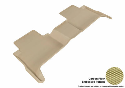 3D MAXpider 2015-2020 Chevrolet/GMC Colorado/Canyon Crew Cab Kagu 2nd Row Floormats - Tan