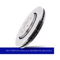 Centric C-Tek Standard Brake Rotor - Front