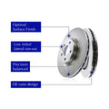 Centric C-Tek Standard Brake Rotor - Front