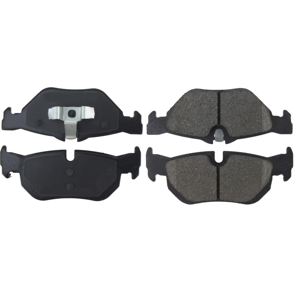 Centric Posi-Quiet Ceramic Brake Pads w/Shims & Hardware - Rear