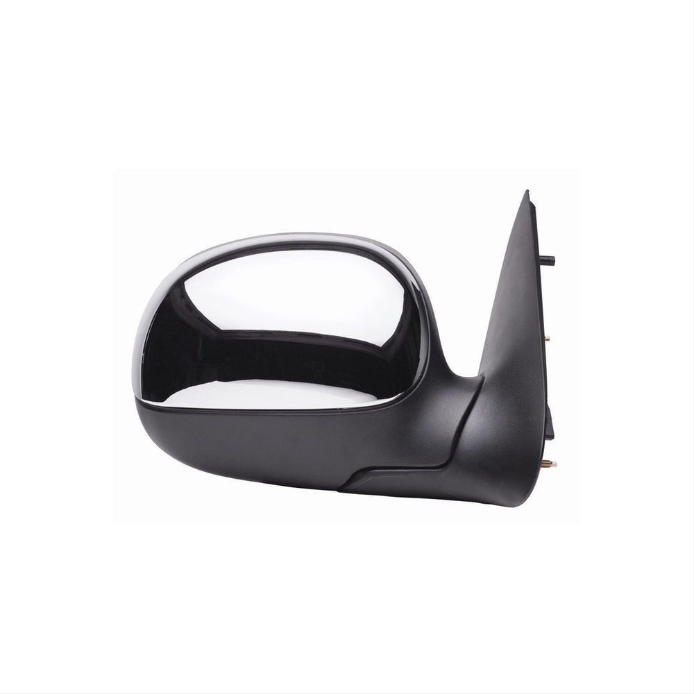 9703 F150 9799 F250 RH MANUAL FOLDAWAY OE MIRROR TEXTURED BLACK CHROME COVER