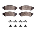 R1 10-12 Ford F47 Rr Semi Met Brake Pads and Hardware Kit