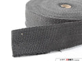 Torque Solution Fiberglass Exhaust Wrap Universal 1inx50ft - Black