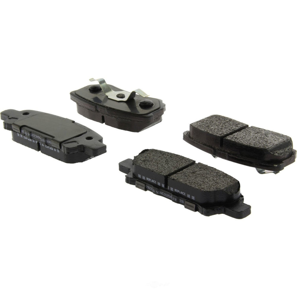 Posi-Quiet Extended Wear 04-09 Mitsubishi Lancer w/Rear Disc Rear Brake Pads