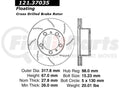POR Standard Brake Rotor