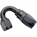 Fragola -8AN x 150 Degree Power Flow Hose End - Black