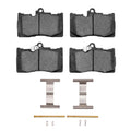 R1 2006-2025 Lexus GS300 Front R1 Semi Met Pads & Hardware Kit