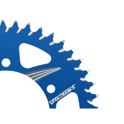 Vortex Racing Aluminum Rear Sprocket 420 43 Tooth- Black